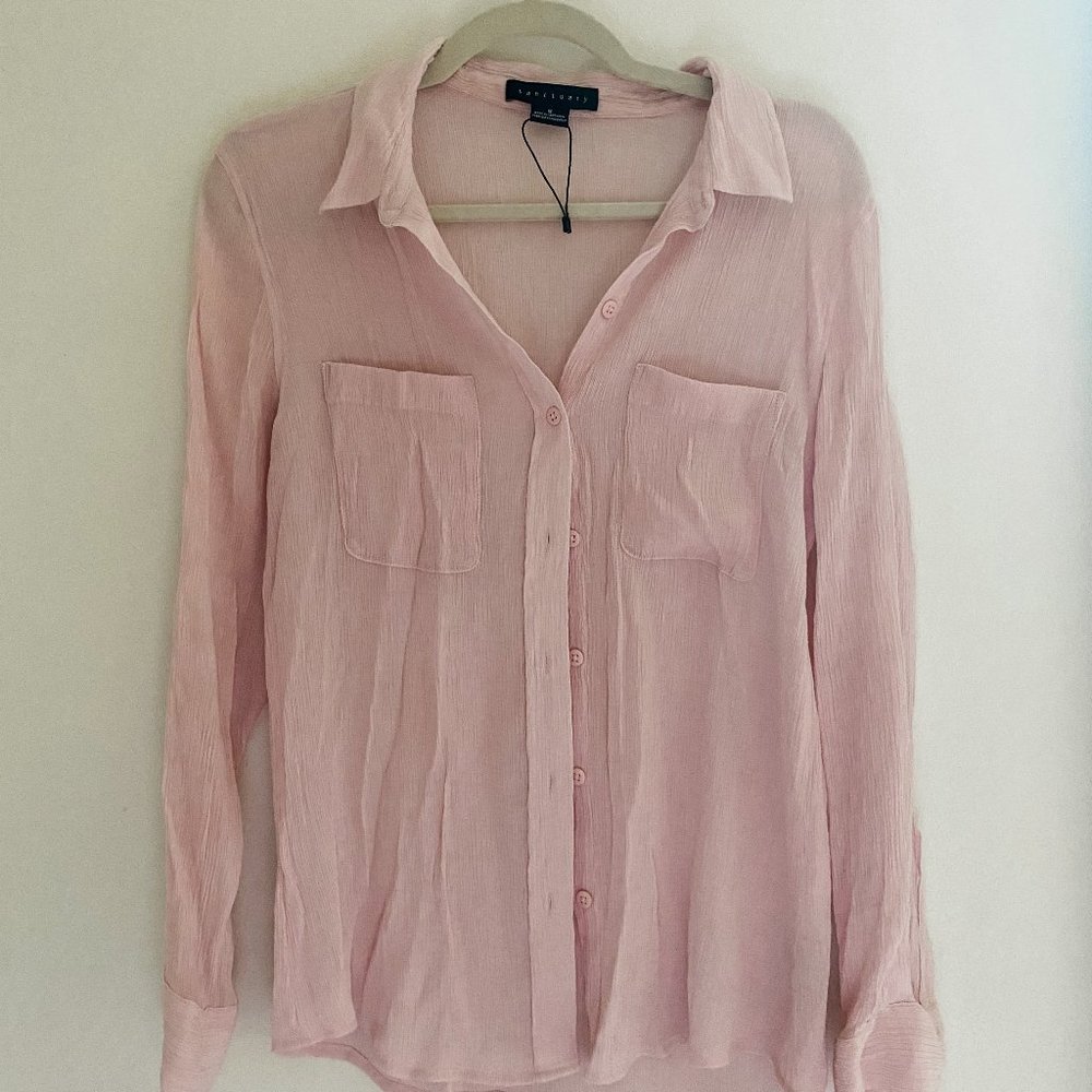 Pink Sanctuary Button-Up